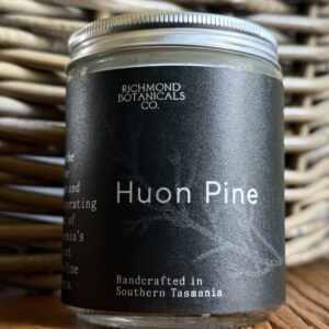 ARTISAN CANDLE. Tasmanian Huon Pine
