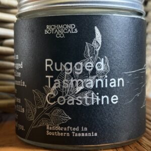 ARTISAN CANDLE. Rugged Tasmanian Coastline